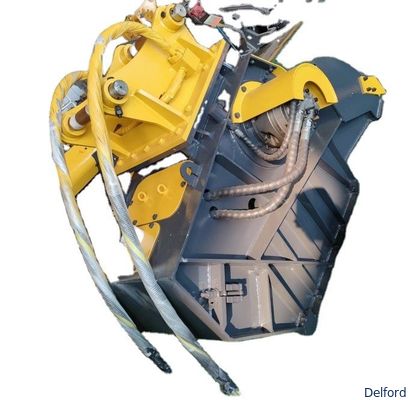 Excavator Crusher Bucket Rock Crushing Attachment for 12-30 Ton Excavators Heavy Duty