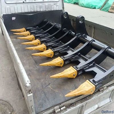 Custom Excavator Ripper Rake Soil Cracking Digging Rake Universal Fit Construction Part