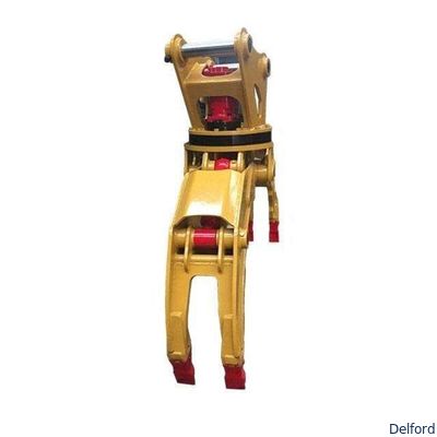 Factory Direct 360 Rotating 5 Ton Excavator Hydraulic Rock Grapple for  320 330 336