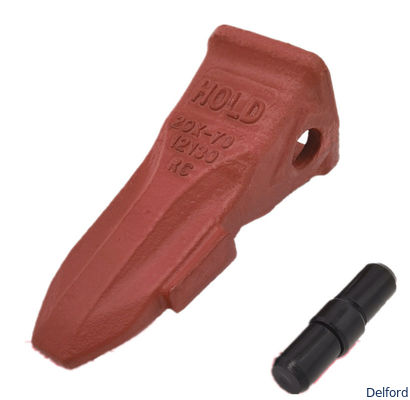 Durable Forged Komatsu PC60 Excavator Bucket Teeth Adapters Pins Side Cutters