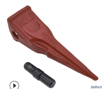 Durable Forged Komatsu PC60 Excavator Bucket Teeth Adapters Pins Side Cutters