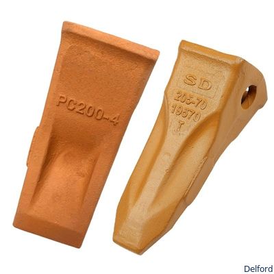 Komatsu PC200 Excavator Bucket Teeth Adaptor Earthwork Spare Part Replacement