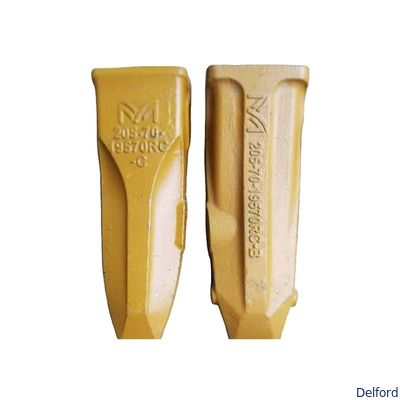 Casting Steel Excavator Bucket Teeth 205-70-19570 Komatsu PC200 Rock Teeth