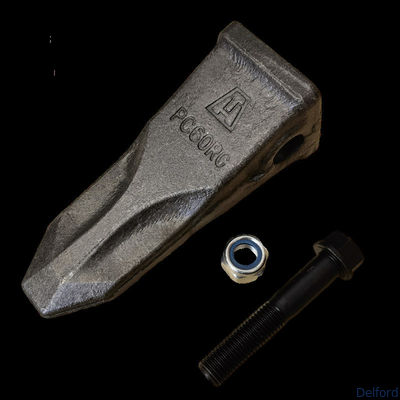 Forged Bolt On Rock Bucket Teeth for Komatsu PC60 PC60-7 PC60-8 Excavator