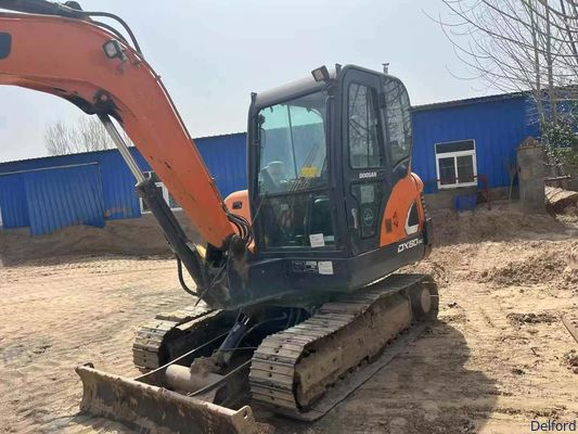 2020 Doosan DX60-9C 6 Ton Used Excavator Over 3000 Hours Good Condition Digger