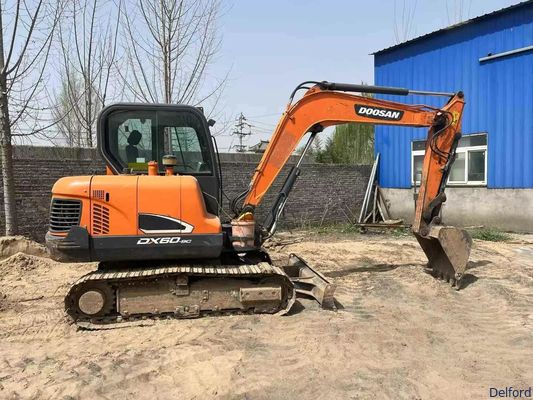 2020 Doosan DX60-9C 6 Ton Used Excavator Over 3000 Hours Good Condition Digger