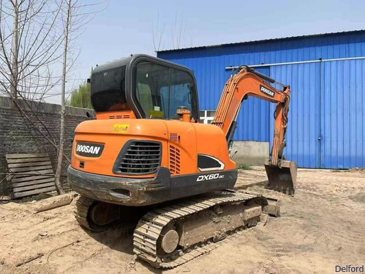 2020 Doosan DX60-9C 6 Ton Used Excavator Over 3000 Hours Good Condition Digger
