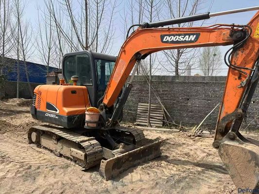 2020 Doosan DX60-9C 6 Ton Used Excavator Over 3000 Hours Good Condition Digger