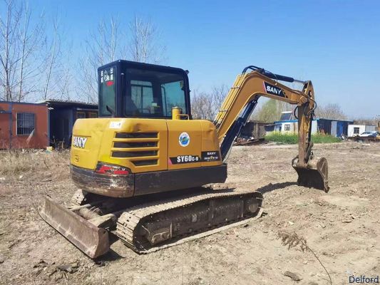 Used 2020 Sany SY60C-9 Excavator Mini Digger Compact Construction Equipment