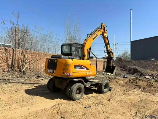 Used Xiniu 80 Excavator 8 Ton Class Reliable Second Hand Construction Machine