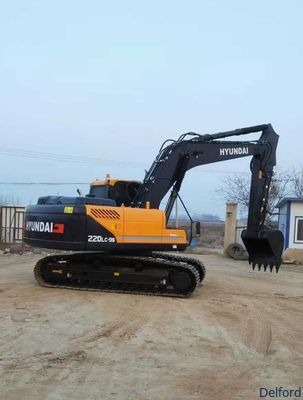 Reliable Used Hyundai R220-9S Excavator 22 Ton Heavy Equipment Machine For Sale