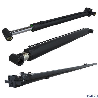 Excavator Hydraulic Bucket Cylinder Heavy Duty Oil Cylinder Replacement Parts