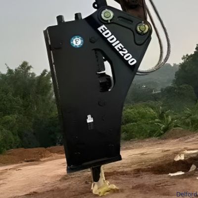 EDDIE 200 50 Ton Excavator Hydraulic Hammer Breaker For Construction Mining And Quarrying
