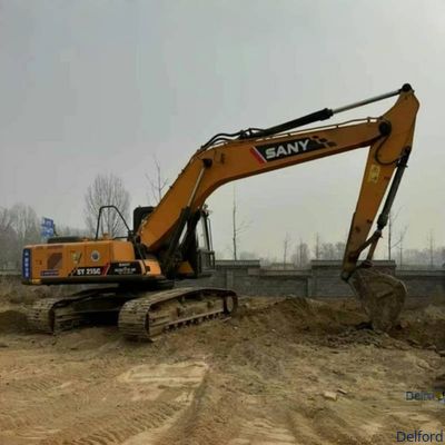 Sany SY215-9 SY215C Series Used Hydraulic Excavator 21 Ton Class