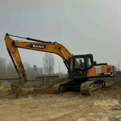 Sany SY215-9 SY215C Series Used Hydraulic Excavator 21 Ton Class