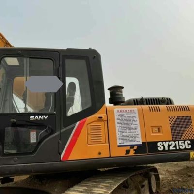 Sany SY215-9 SY215C Series Used Hydraulic Excavator 21 Ton Class