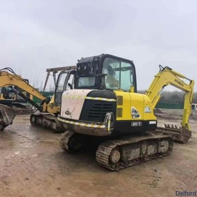 Used Hyundai R60-7 60-7 Series Second Hand Mini Excavator Compact