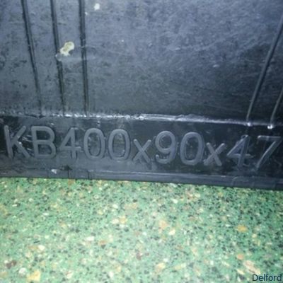 DC60 Excavator Rubber Crawler Track Replacement Part Customized