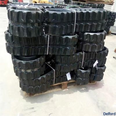 Wear Resistant Excavator Rubber Track 400x72.5x76 Crawler Track Part