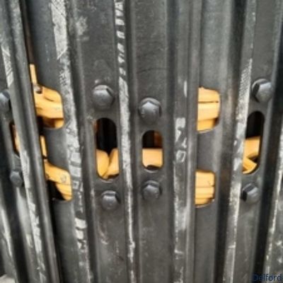 Construction Machine Excavator Track Link Assembly Abrasion Resistant Wear Resistant