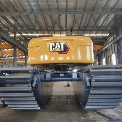 Customized Floating Amphibious Pontoon For Excavator  320 SY215 PC200 Chassis