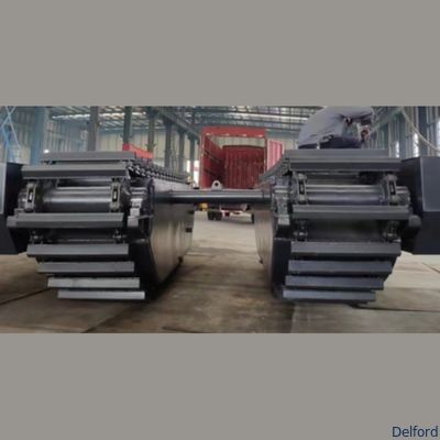 Q355B Floating Excavator Pontoon Track For Amphibious SY75 SK75 SY135 320D