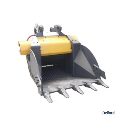 Heavy Duty Jaw Excavator Crusher Bucket for Concrete Rock Demolition Crushing
