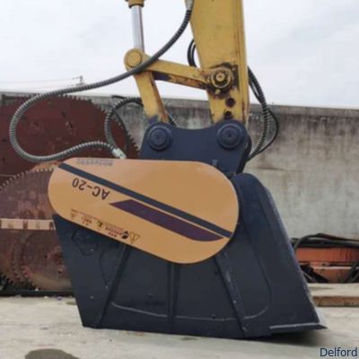 Hydraulic Crusher Bucket For Excavator 25ton High Vibration Frequency Crushing Rocks