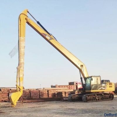 Telescopic Demolition Excavator Long Reach Boom 3 Section Arm Attachment Customized