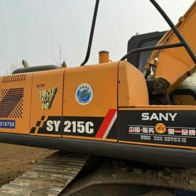 Sany SY215-9 Used Crawler Excavator Second Hand 21 Ton Digger Machine Stock