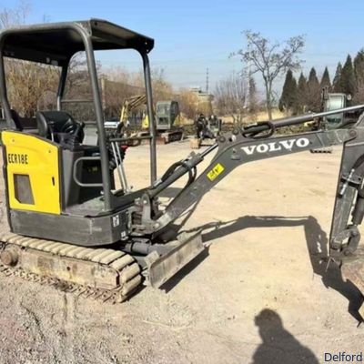 2020 Volvo EC18D Mini Used Excavator 920 Hours France Origin With Breaker Bucket