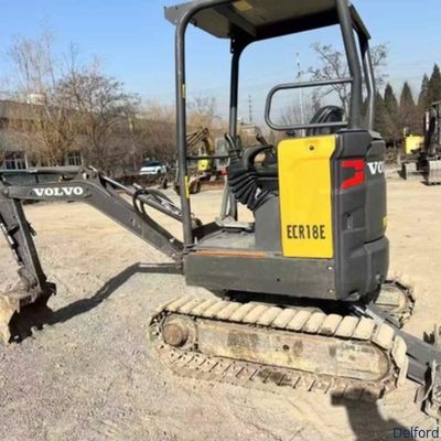 2020 Volvo EC18D Mini Used Excavator 920 Hours France Origin With Breaker Bucket