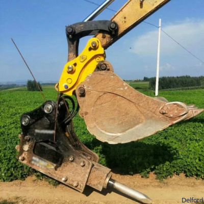 Heavy Duty Excavator Attachments Hydraulic Quick Hitch Coupler Safety Release Pin