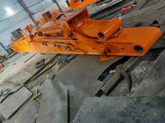 Customized Long Reach Excavator Arm Boom Heavy Duty Digging Dredging Front End for  Komatsu Kobelco Hitachi Models