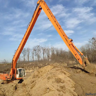 Factory Customized Doosan DX380 Excavator 21m Two Section Long Reach Arm 22m Three Section Demolition Boom Supplier