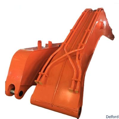 Defeng Factory Customized  Excavator Long Reach Boom Extended Arm Digging Attachment with CE Certified OEM Durable for Construction excavator Accessory