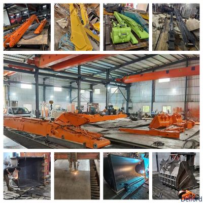 16-24M Long Reach Excavator Boom Arm for 20-45 Ton Extended Arm Manufacturer