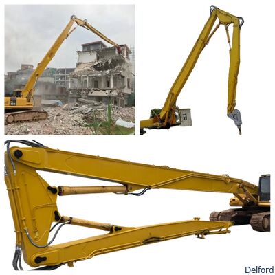 Defeng manufacturer 20-33 Meter Telescopic Long Reach Arm for Sany sy216   330D Hydraulic Excavator