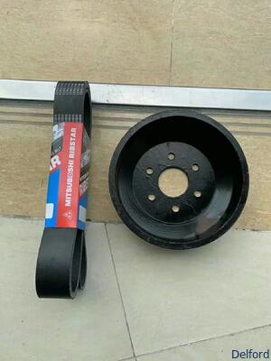 Excavator Parts Engine Parts Fan Belt Komatsu 200-8 Original Fan  C9 engine belt 183-4494  390F fan belt 350-5812 Belt Generator Belt,, Air Conditioning Belt