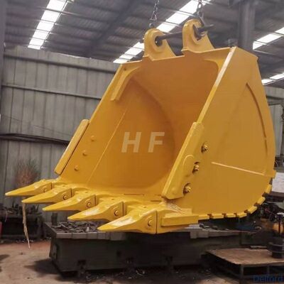 Heavy Duty Rock Bucket Extreme Duty Excavator Spade Nose Customized 1.4 1.6 3 CBM Construction Equipment Parts Supplier