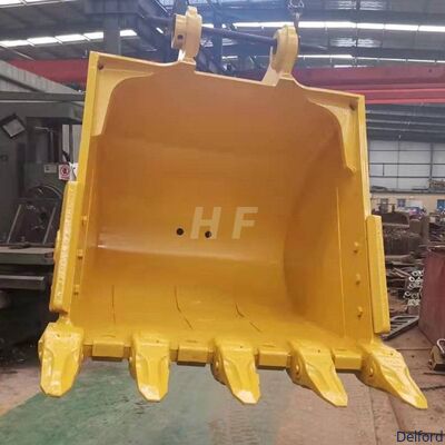 Heavy Duty Rock Bucket Extreme Duty Excavator Spade Nose Customized 1.4 1.6 3 CBM Construction Equipment Parts Supplier