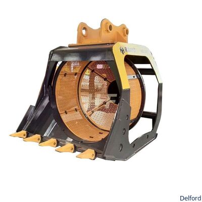 Customizable Excavator Screening Bucket Bespoke Riddle Sorting Attachment Material Processing