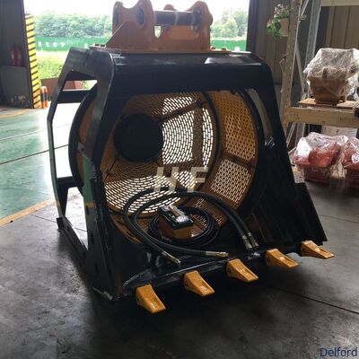 Customizable Excavator Screening Bucket Bespoke Riddle Sorting Attachment Material Processing