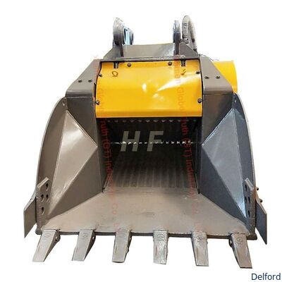 Factory Direct Crusher Bucket for Excavator Skid Steer Concrete Rock Crushing Attachment Manufacturer