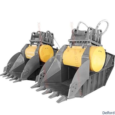 Factory Direct Crusher Bucket for Excavator Skid Steer Concrete Rock Crushing Attachment Manufacturer