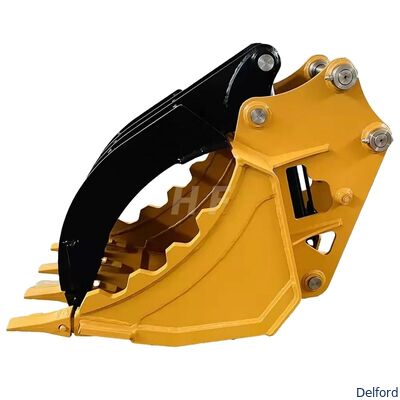 Hydraulic Rotating Skeleton Bucket for Mini Excavator Grab Thumb Demolition Sorting Attachment