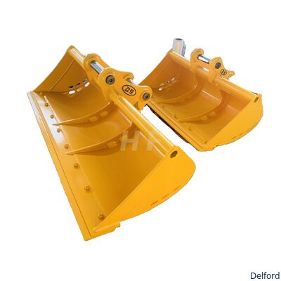 Hydraulic Tilt Bucket for Excavator Durable Tilting Mud Grading Ditching Bucket Attachment Supplier