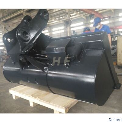 Hydraulic Tilt Bucket for Excavator Durable Tilting Mud Grading Ditching Bucket Attachment Supplier