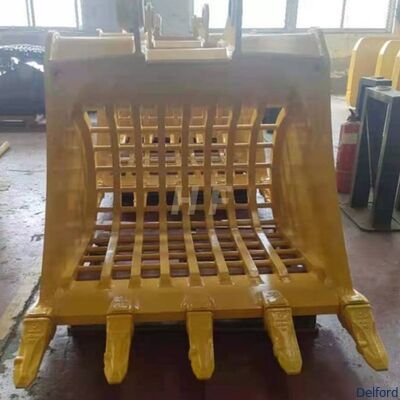 18 Inch Cast Tilt Grading Bucket for Kubota U20 Mini Excavator Durable Ditching Clean up Bucket Part Supplier