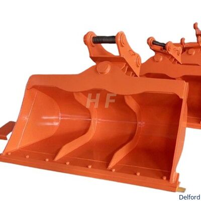 Hydraulic Tilting Mud Cleaning Bucket for Hitachi John Deere Mini Excavator EX30 EX35 EX40 EX50 ZX50 Attachment
